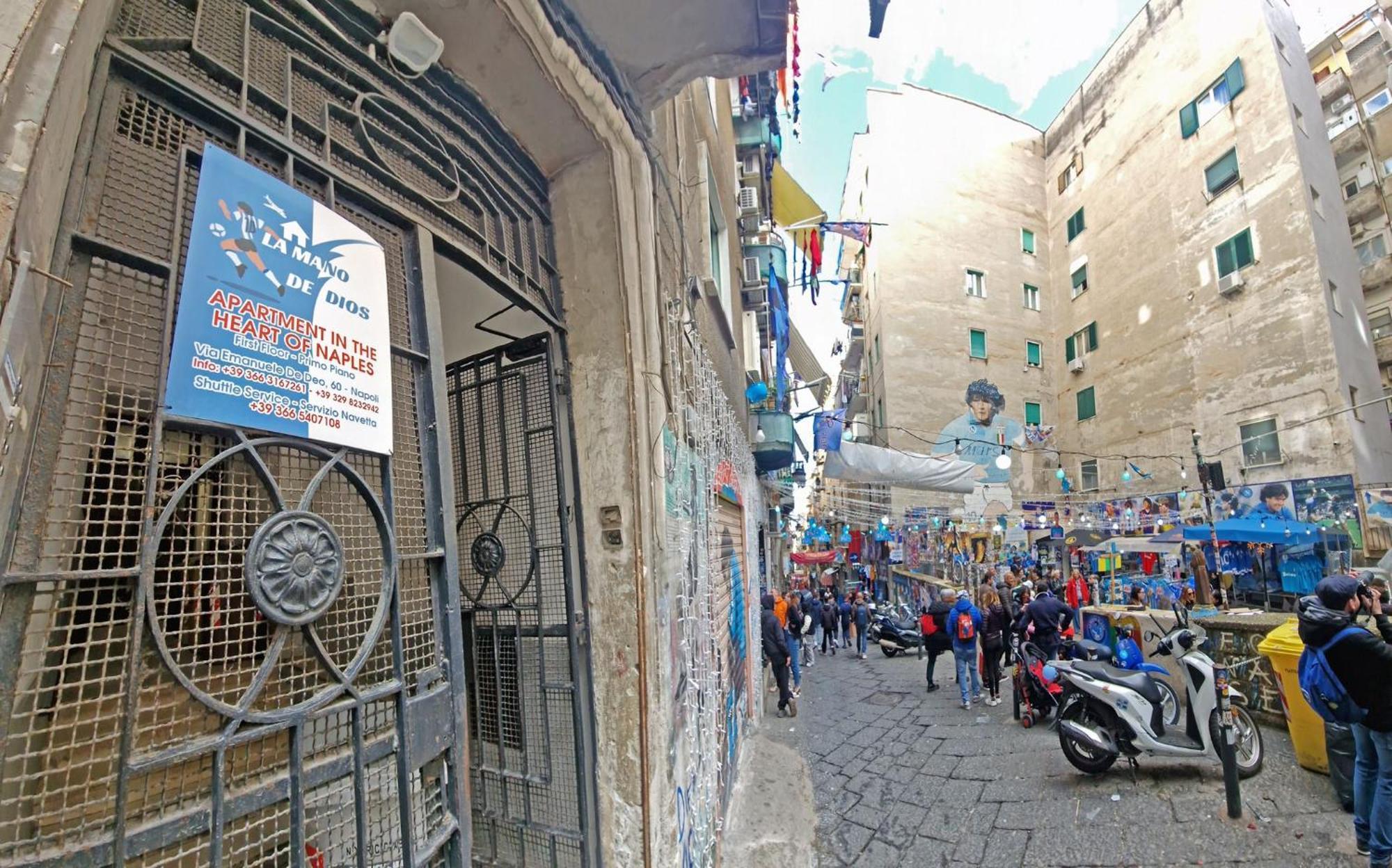 La Mano De Dios Apartamento Nápoles Exterior foto