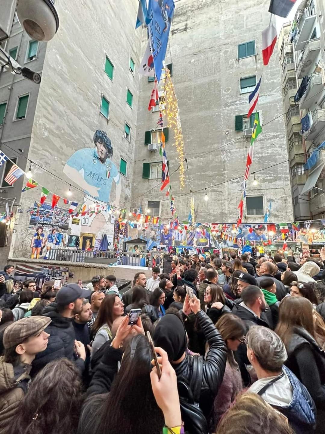 La Mano De Dios Apartamento Nápoles Exterior foto